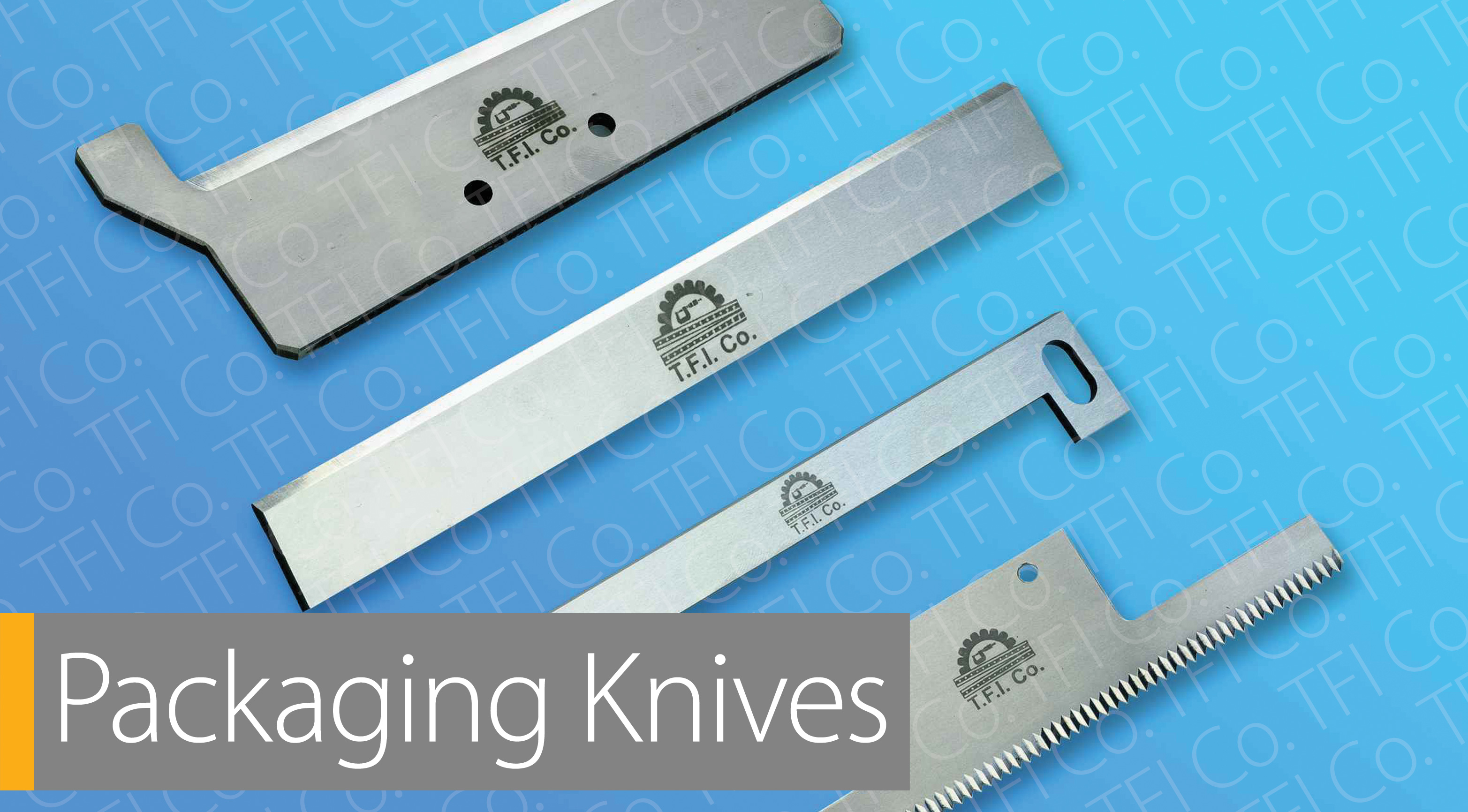 TFI Co. food processing machine knives packaging - steel blades supplier for Saudi Arabia, UAE, Qatar, Dubai food industry