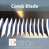 TFI Co. comb blade, zigzag knives, toothed machine knives for food processing in UAE, Qatar, Oman, Saudi Arabia