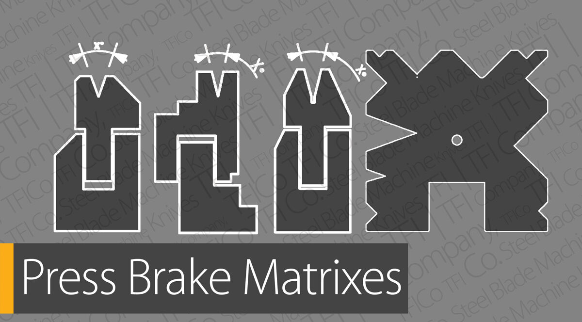 Bending Matrixes tfico machine knives steel blades