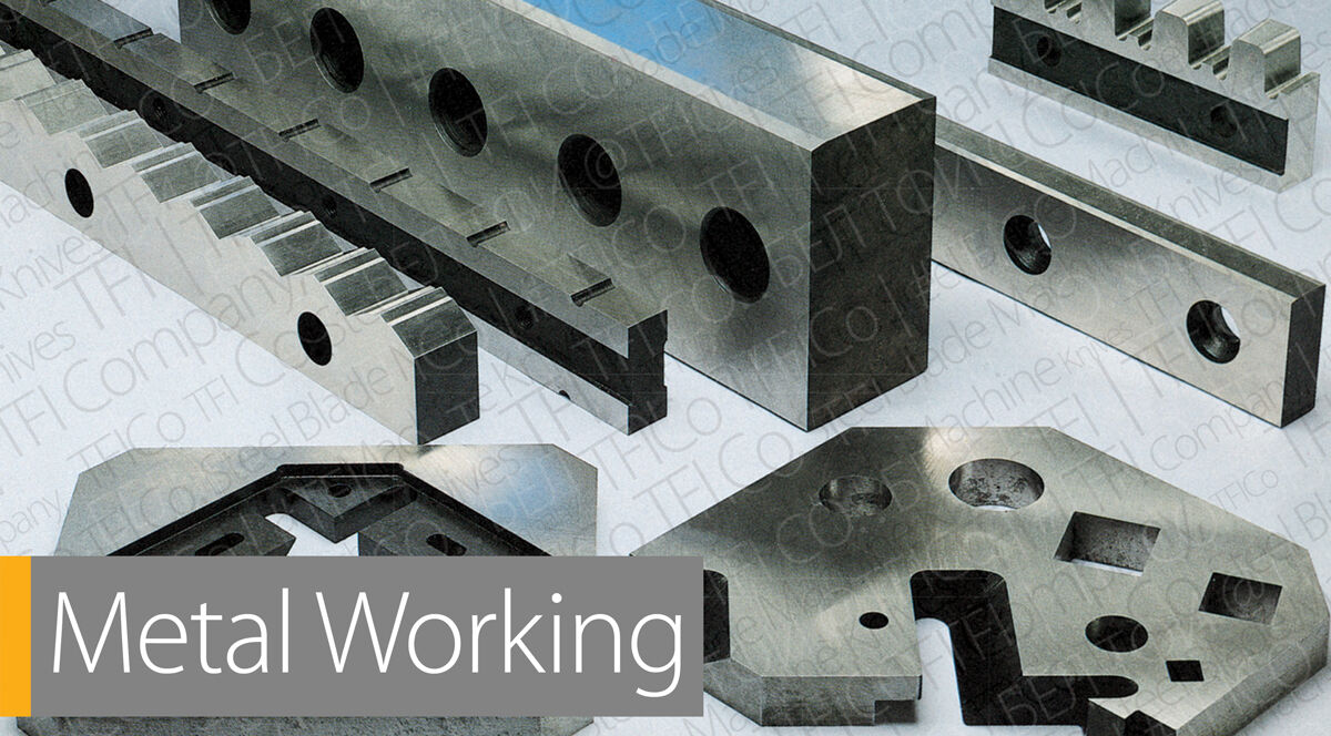 Metalworking use machine knives steel fab