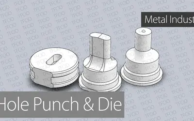 hole punch die form circular oval uae remscheid  dubai tfico machine knives steel blades 