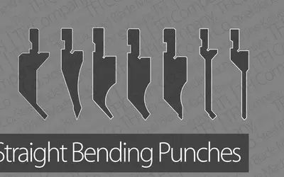 Straight punch TFICO Steel blades bending tools press brake uae dubai qatar saudi