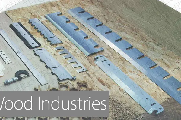 Saudi wood working industry alloy steels slicer chipper flaker knife Arabia Steel Blades and machine Knives Cutting and Bending tools shear blade